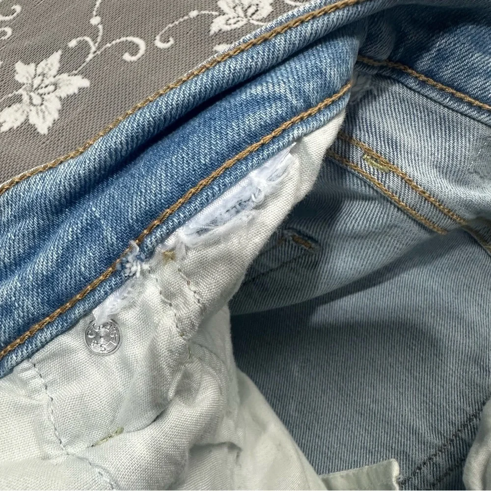 Levis Ribcage Straight Ankle Jeans in  Blue Sz 29 - Picture 11 of 13